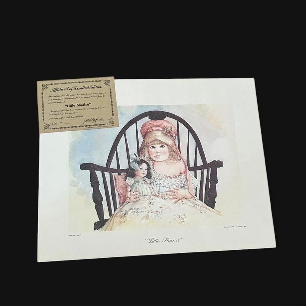 Jan Hagara Limited Edition Lithograph with COA